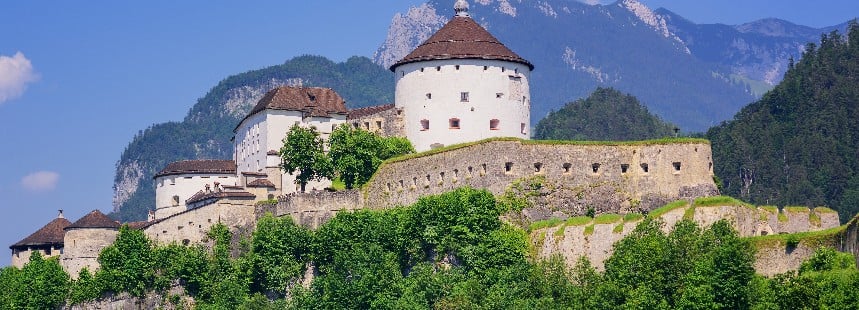 AVUSTURYA ALPLERİ / KUFSTEIN - INNSBRUCK - HALL - EBBS 