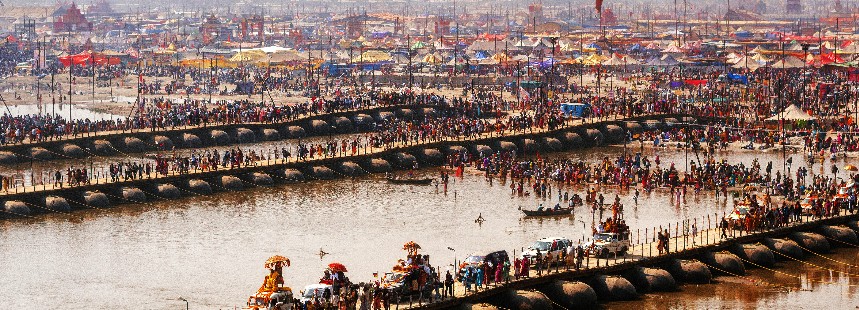 DÜNYANIN EN BÜYÜK DİNİ FESTİVALİ KUMBH MELA 