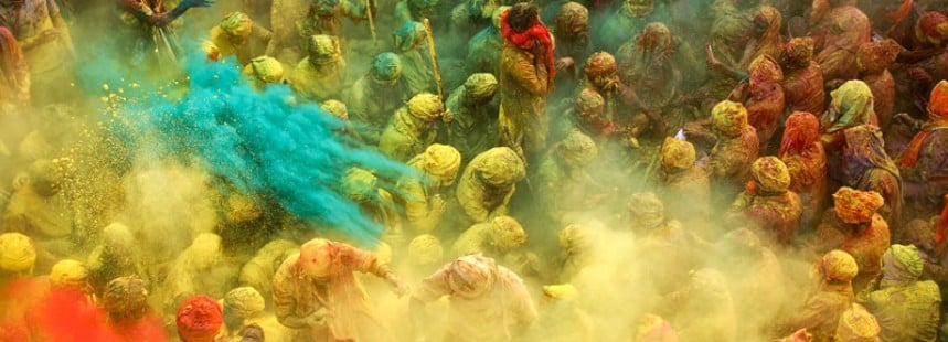 TRENLE HİNDİSTAN HOLİ FESTİVALİ