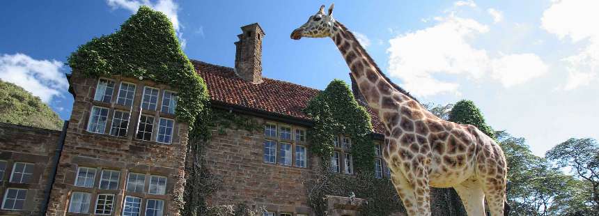 KENYA'DA SAFARİ - GİRAFFE MANOR HOTEL