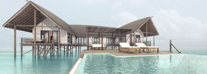 MALDİVLER'DE BEMBEYAZ KUMSALLAR İÇİNDE YER ALAN 33 LÜKS VİLLASI İLE COCOA ISLAND COMO MALDİVES