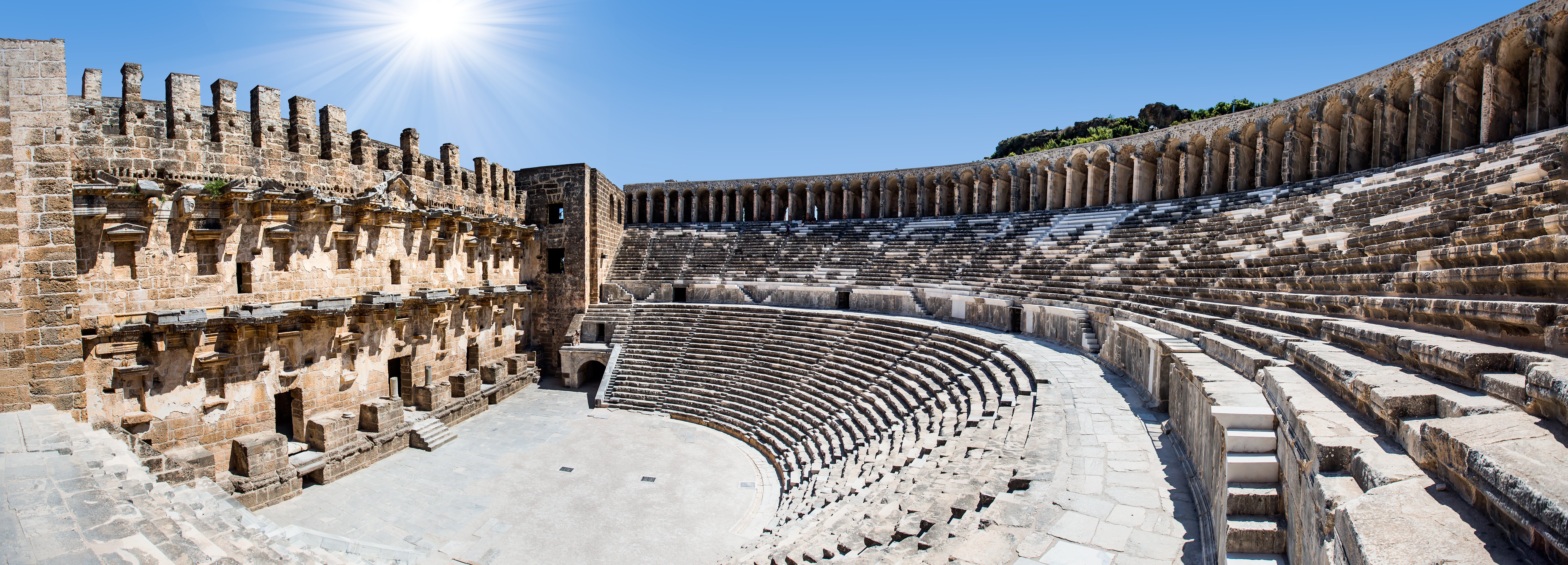 DOMINGO ile ASPENDOS’TA TUR