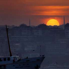 HIDRELLEZ ZAMANI GÜNDOĞUMUNDA İSTANBUL